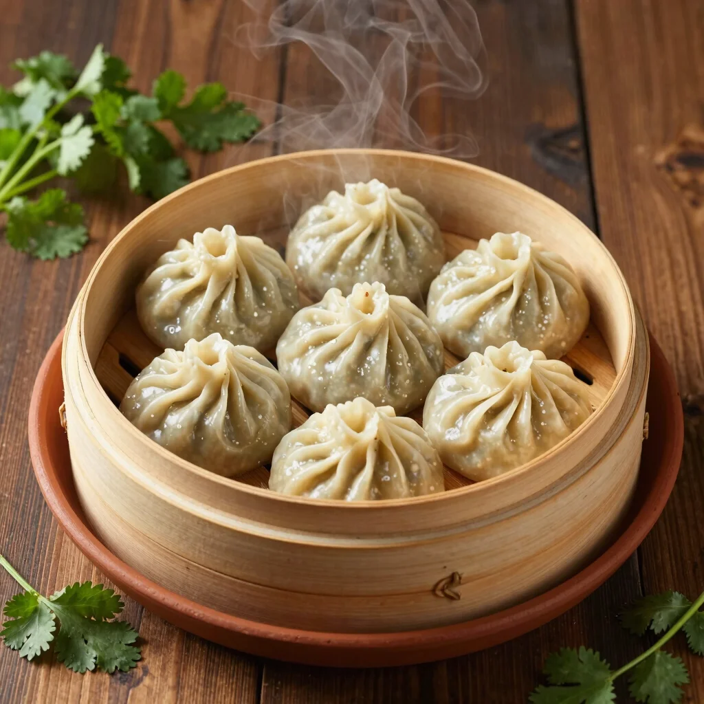 Classic Veggie Foxtail Millet Momos